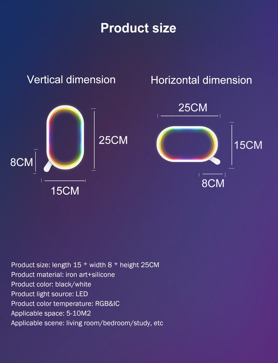 Lampe d'Ambiance RGB Intelligente