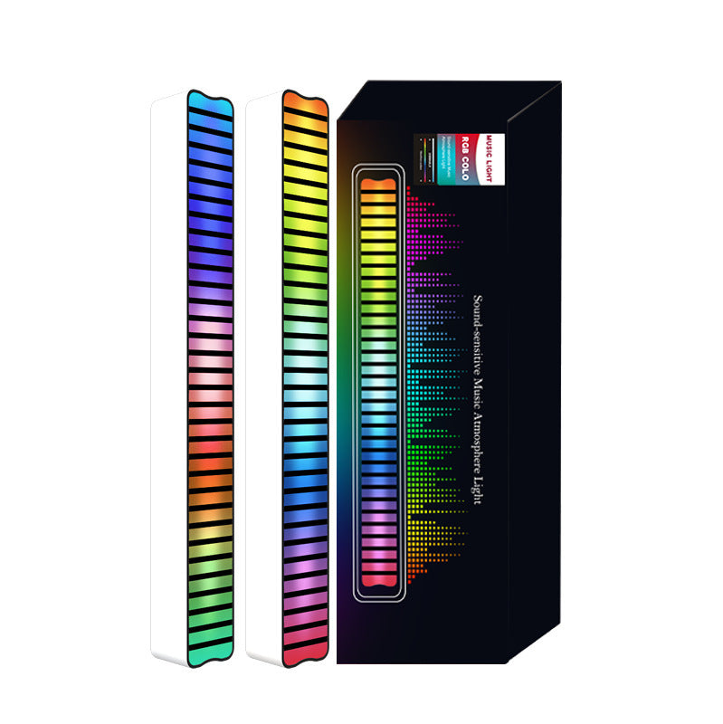 Barre LED RGB Intelligente - Contrôle Vocal & Rythme Musical Gaming